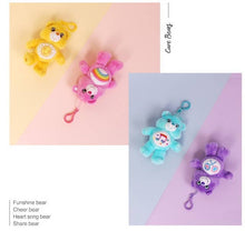 Load image into Gallery viewer, Care Bears Plush Keychains Bag Point Charm Ring: Pink