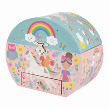 Load image into Gallery viewer, Floss & Rock Musical Jewellery Box - Rainbow Fairy