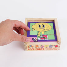 Load image into Gallery viewer, Cool Dudes Wooden Blocks