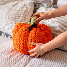 Load image into Gallery viewer, Craft Club Chunky Crochet Kit Pumpkin