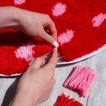 Load image into Gallery viewer, Craft Club STRAWBERRY DREAMING Rug Making Kit