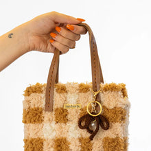 Load image into Gallery viewer, Craft Club GINGHAM - CHOCOLATE Woven Tote Bag Kit