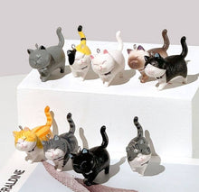 Load image into Gallery viewer, Best Friend Cat Figure Collectable Keyring Random Box