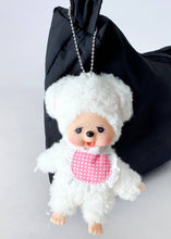 Load image into Gallery viewer, Monchhichi Baby Cham Cham Bear Plush Mascot Keychain