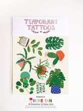 Load image into Gallery viewer, Crazy Plant Lady Temporary Tattoos