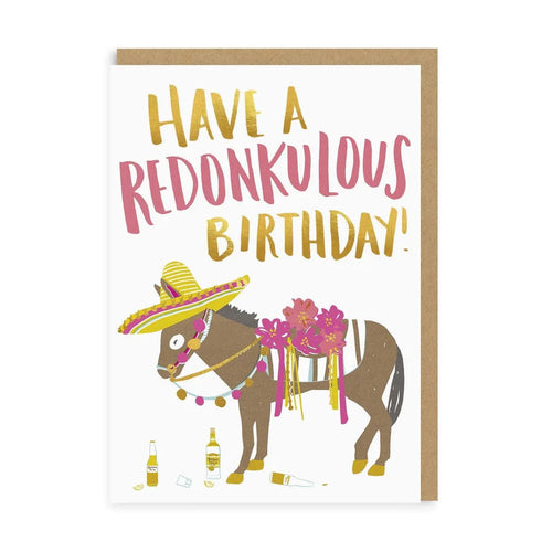 Have A Redonkulous Birthday Card