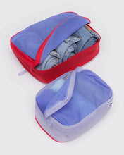 Load image into Gallery viewer, Baggu -Packing Cube Set Mesh Berry Mix