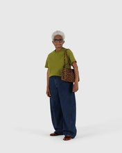 Load image into Gallery viewer, Baggu Nylon Bowler Bag Leopard