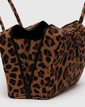 Load image into Gallery viewer, Baggu Nylon Bowler Bag Leopard