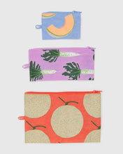 Load image into Gallery viewer, Baggu - Flat Pouch Set - Japanese Produce