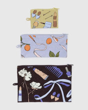 Load image into Gallery viewer, Baggu - Flat Pouch Set - Get Ready With Me
