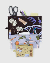Load image into Gallery viewer, Baggu - Flat Pouch Set - Get Ready With Me