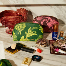 Load image into Gallery viewer, SAGE X CLARE Delphine Cosmetic Pouch - Anise