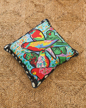 Load image into Gallery viewer, Kip & Co x Jenny Kee Parrots & Cockatoos Embroidered Cushion