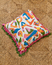 Load image into Gallery viewer, Kip & Co x Jenny Kee Opal Oz Pax Embroidered Cushion