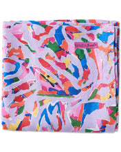 Load image into Gallery viewer, Kip & Co x Jenny Kee Opal Oz Pax Lilac Linen Tablecloth Round