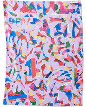 Load image into Gallery viewer, Kip & Co x Jenny Kee Opal Oz Pax Lilac Linen Tea Towel