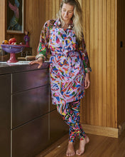 Load image into Gallery viewer, Kip & Co x Jenny Kee Opal Oz Pax Lilac Linen Apron