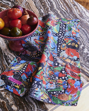 Load image into Gallery viewer, Kip & Co x Jenny Kee Parrots & Cockatoos Linen Tablecloth Standard Rectangular