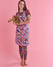 Load image into Gallery viewer, Kip & Co x Jenny Kee Opal Oz Pax Lilac Linen Apron