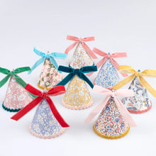 Load image into Gallery viewer, Meri Meri x Liberty London Floral Party Hats (Pack 8)