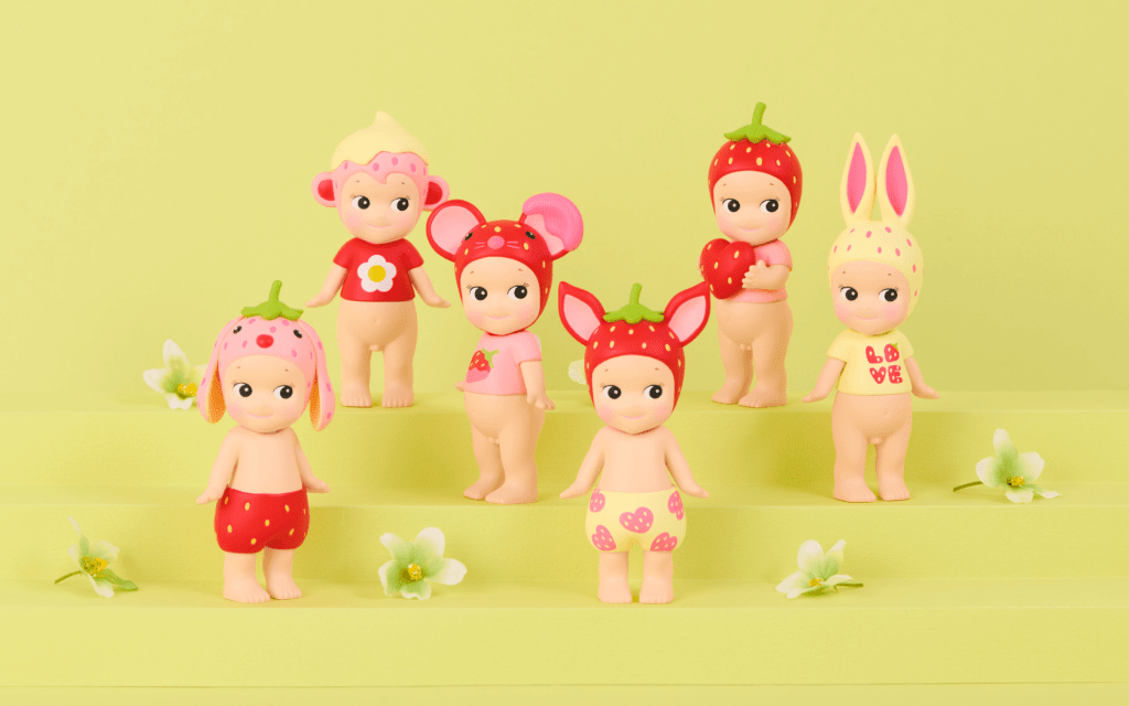 Sonny Angel Strawberry Love Series 2026 Mini Figure – Invite Me
