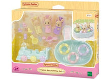 Load image into Gallery viewer, Sylvanian Families Triplets Baby Bathtime Set