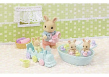 Load image into Gallery viewer, Sylvanian Families Triplets Baby Bathtime Set