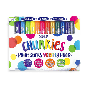 Ooly Chunky Paint Sticks Set 24