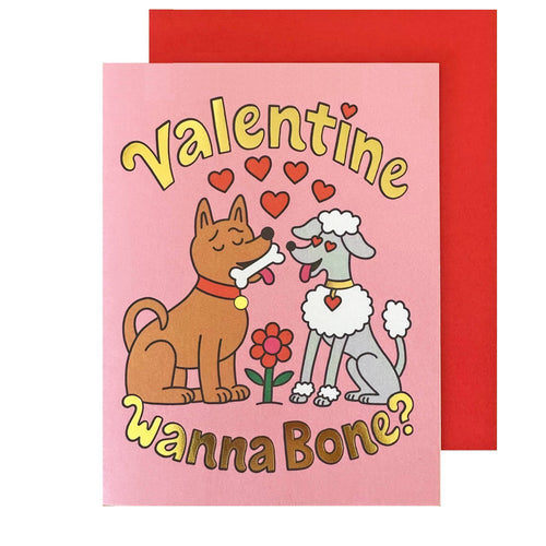 Wanna Bone? Valentine's Day Card