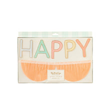 Load image into Gallery viewer, HAPPY EASTER Fringed Banner Set