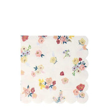 Load image into Gallery viewer, English Garden Large Napkins (Pack 16)