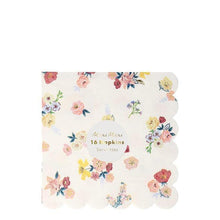 Load image into Gallery viewer, English Garden Large Napkins (Pack 16)