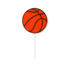 Load image into Gallery viewer, Basketball Cake Topper