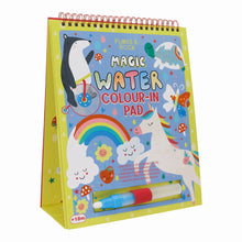 Load image into Gallery viewer, Magic Water Colour-In Pad Rainbow Unicorn