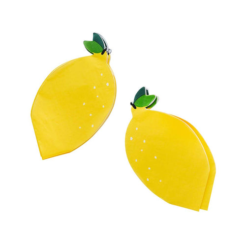 Lemon Napkins (Pack 16)