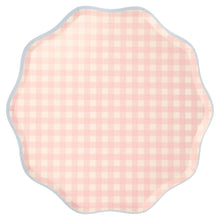 Load image into Gallery viewer, Gingham Plates Small (Pack 12)