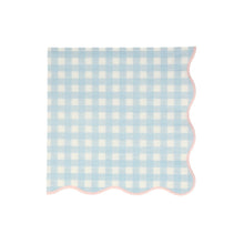 Load image into Gallery viewer, Gingham Napkins Small (Pack 20)