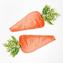 Load image into Gallery viewer, Foiled Carrot Napkins (Pack 16)