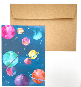 Planets Invites (Pack 10)
