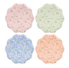 Load image into Gallery viewer, Ditsy Floral Plates Small (Pack 12)