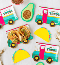 Load image into Gallery viewer, Taco Truck Shaped Plate (Pack 8)