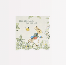 Load image into Gallery viewer, Peter Rabbit In The Garden Napkins Small (Pack 16)