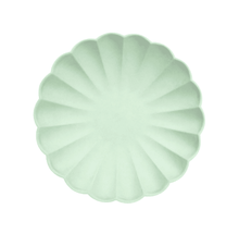 Load image into Gallery viewer, Simply Eco Plate Small Mint (Pack 8)