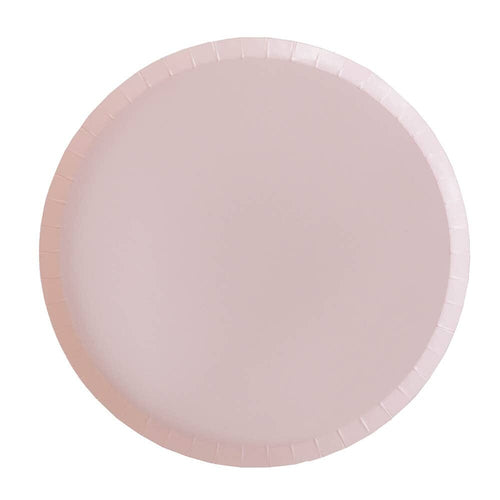 Petal Pink Plates Large (Pack 8)