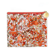 Load image into Gallery viewer, The Confetti Everything Pouch Orange Burst