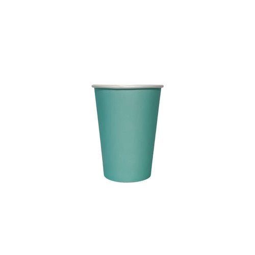 Seafoam Green Cups (Pack 8)