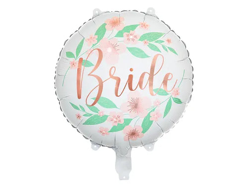 Floral Bride Foil Balloon