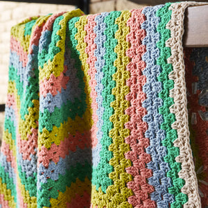 SAGE x CLARE Stella Crochet Blanket