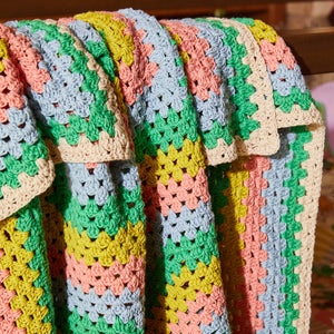SAGE x CLARE Stella Crochet Blanket